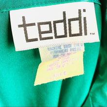 Load image into Gallery viewer, Vintage 1980’s Teddi Emerald 2-Piece Pants Set
