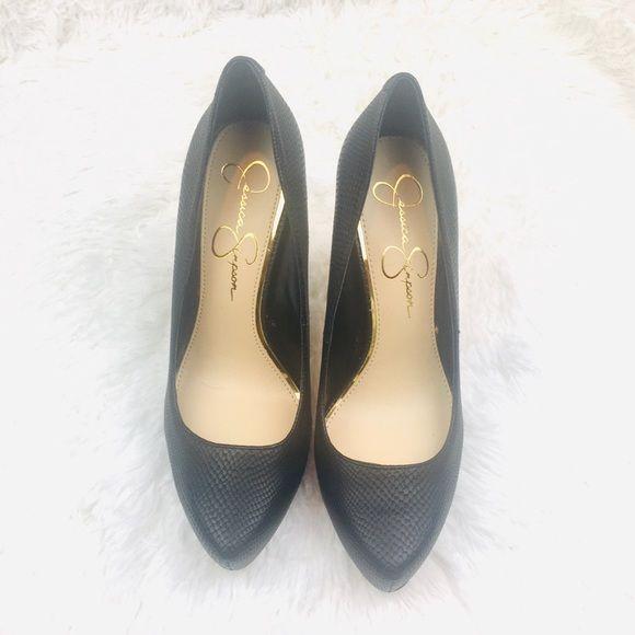New Jessica Simpson Leather Heels