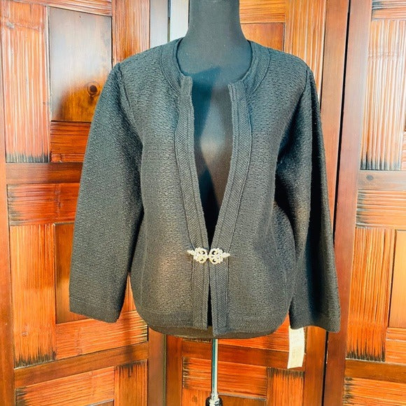 Willow Bettina Sweater Rhinestone Closure