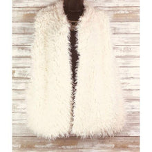 Load image into Gallery viewer, (SOLD) Tibetan Lamb Faux Fur Vest

