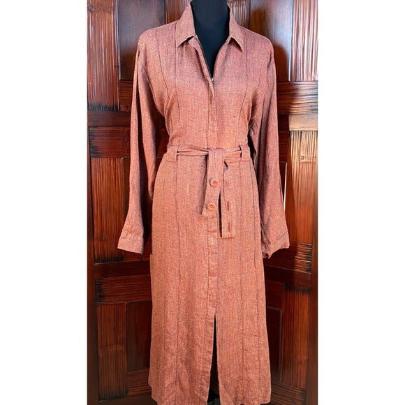 (SOLD) FLAX LINEN Women’s Dress
