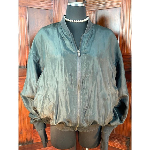 Vintage Don’t Stop Silk Women’s Bomber
