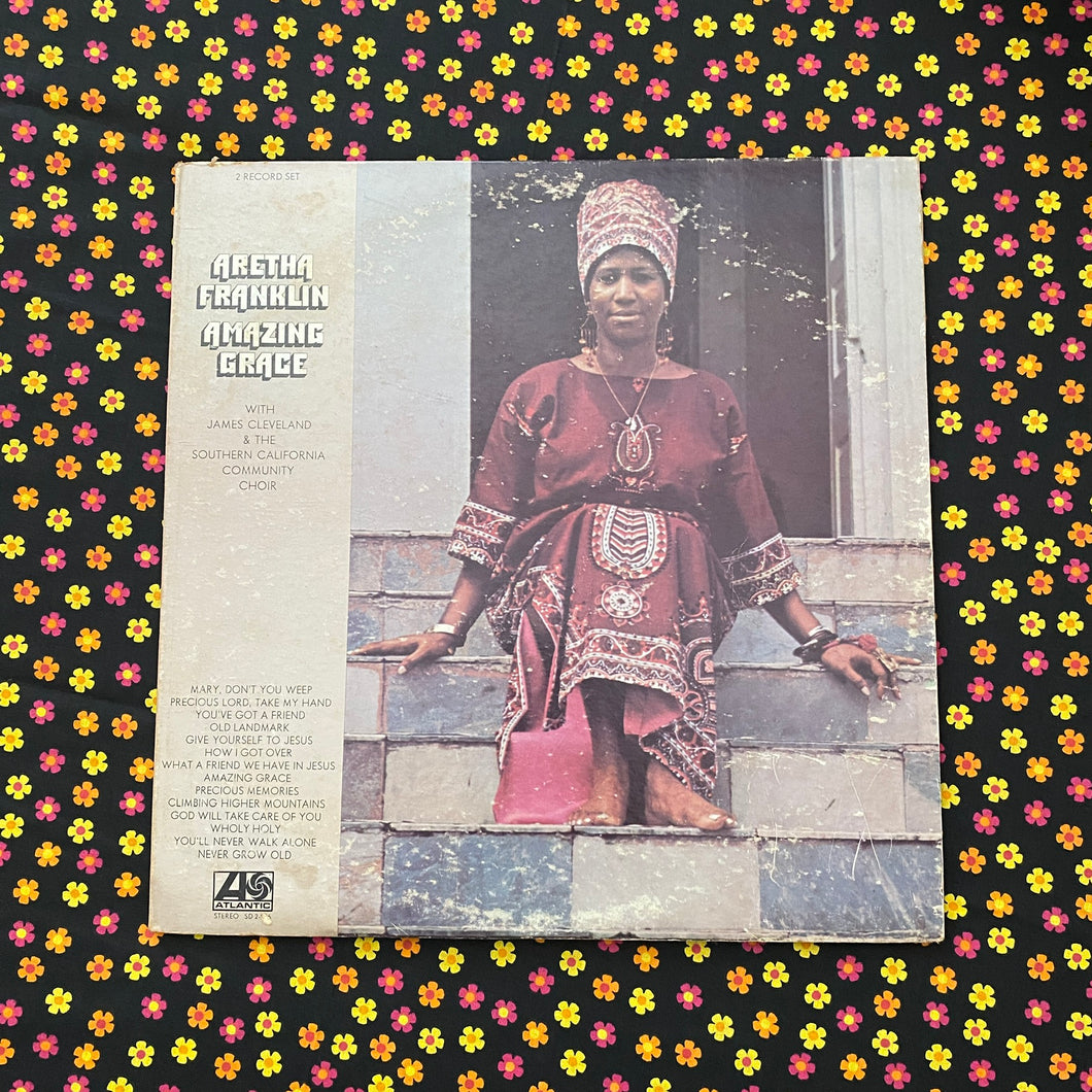 Vintage 1972 Aretha Franklin Amazing Grace Album