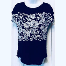 Load image into Gallery viewer, JKLA Navy Blue &amp; White Striped
