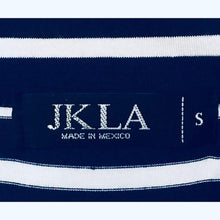Load image into Gallery viewer, JKLA Navy Blue &amp; White Striped
