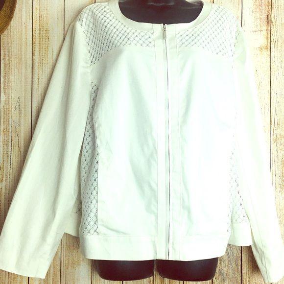 Roz & Ali Women’s Casual Business Jacket Size: 2X