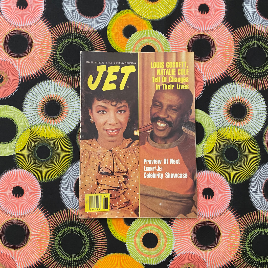 Vintage Jet Magazine Louis Gossett, Natalie Cole