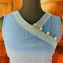 Load image into Gallery viewer, 💦WaterSister Dry Goods Embroidery Stitch Dress
