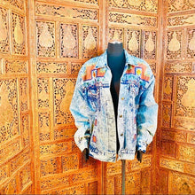 Load image into Gallery viewer, Vintage K.W.B.L. Los Angeles Acid Wash Jacket
