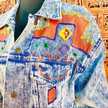 Load image into Gallery viewer, Vintage K.W.B.L. Los Angeles Acid Wash Jacket
