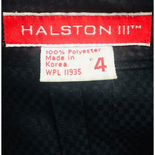 Load image into Gallery viewer, Vintage Halston III Women’s Blouse with Neck-Tie
