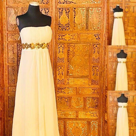 Strapless Full Skirt Bridesmaid Dress NWT