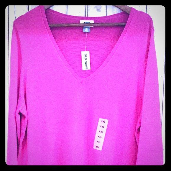 Old Navy Women’s V-Neck Long Sleeve Sweater