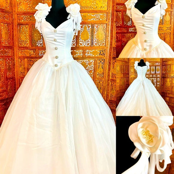 (000) Alfred Sung Princess Sweetheart Wedding Gown NWT