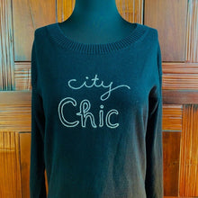 Load image into Gallery viewer, Gap City Chic Crew Neck Sweater
