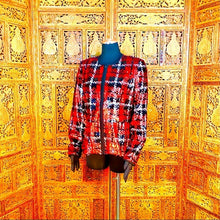 Load image into Gallery viewer, Boston Proper Sequin Peplum Holiday Jacket
