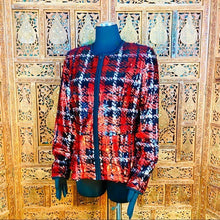 Load image into Gallery viewer, Boston Proper Sequin Peplum Holiday Jacket
