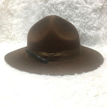Load image into Gallery viewer, Vintage Campaign Stetson USMC Drill Sergeant Hat
