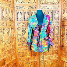 Load image into Gallery viewer, HandCrafted Colorful Women’s Contrast Blouse
