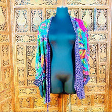 Load image into Gallery viewer, HandCrafted Colorful Women’s Contrast Blouse
