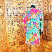 Load image into Gallery viewer, HandCrafted Colorful Women’s Contrast Blouse
