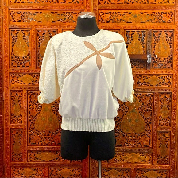 Vintage 80’s Leslie Fay Sportswear Blouse