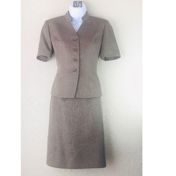 Kasper Skirt Suit Women’s Petite Vintage 80’s