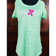 Load image into Gallery viewer, 🌺 Iron Girl Crew Neck T-Shirt Green Layer Sport’s
