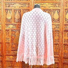 Load image into Gallery viewer, Vintage 70’s Pink Shawl
