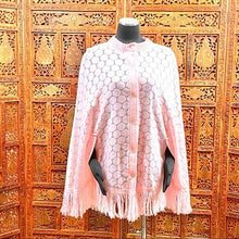 Load image into Gallery viewer, Vintage 70’s Pink Shawl
