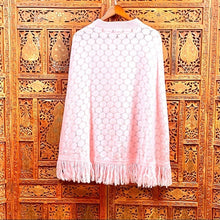 Load image into Gallery viewer, Vintage 70’s Pink Shawl
