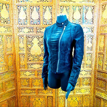 Load image into Gallery viewer, Free People Women’s Biker Motorcycle Jacket
