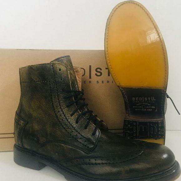 BED STÜ Cobbler Series Men’s Lace-Up Leather Boots