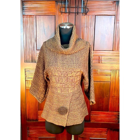 Ci Sono 3/4 Sleeve Sweater Top