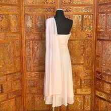 Load image into Gallery viewer, One-Shoulder Chiffon Bridesmaid Dress NWT
