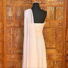 Load image into Gallery viewer, One-Shoulder Chiffon Bridesmaid Dress NWT
