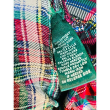 Load image into Gallery viewer, Ralph Lauren Women’s Plaid Mock Ruffle Blouse
