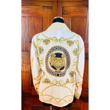 Load image into Gallery viewer, Versace Barocco Medusa Inspired Blouse
