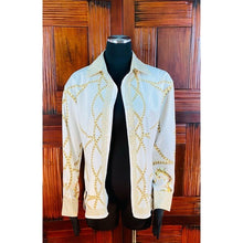 Load image into Gallery viewer, Versace Barocco Medusa Inspired Blouse
