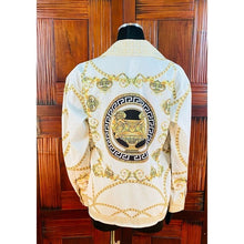 Load image into Gallery viewer, Versace Barocco Medusa Inspired Blouse
