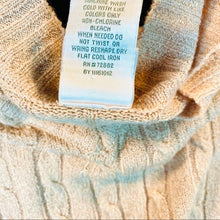 Load image into Gallery viewer, Women’s V-Neck Cable Knit Sweater
