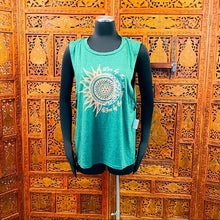 Load image into Gallery viewer, Live by the Sun Women’s Muscle Shirt NWT
