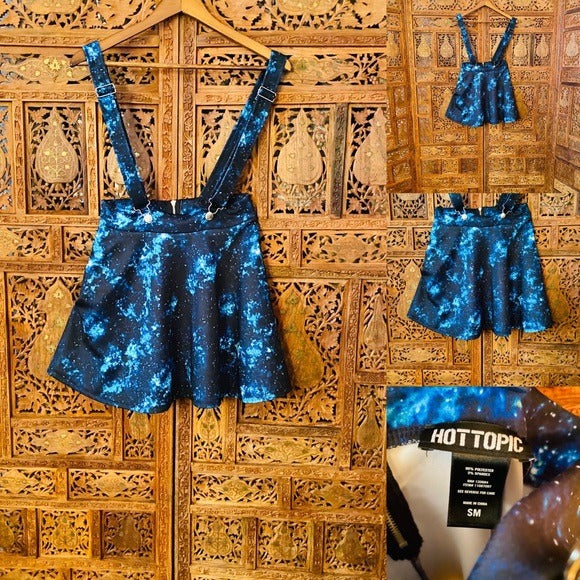 Hot Topic Overall Mini Skirt
