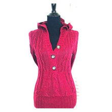 Load image into Gallery viewer, Aéropostale Women’s Burgundy Sweater Petite Small
