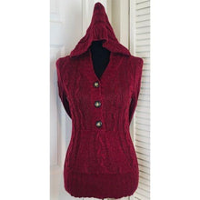 Load image into Gallery viewer, Aéropostale Women’s Burgundy Sweater Petite Small
