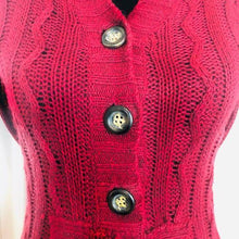 Load image into Gallery viewer, Aéropostale Women’s Burgundy Sweater Petite Small
