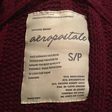Load image into Gallery viewer, Aéropostale Women’s Burgundy Sweater Petite Small
