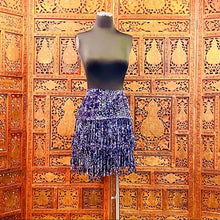 Load image into Gallery viewer, DKNY Jeans Women’s Fringe Mini Skirt
