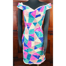 Load image into Gallery viewer, Vintage Nadine Hand beaded Sequin Dress
