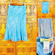 Load image into Gallery viewer, Stamp 10 Women Denim Jean Skirt
